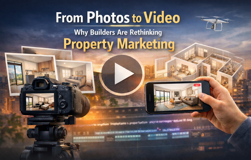 From Photos to Video Why Builders Are Rethinking Property Marketing