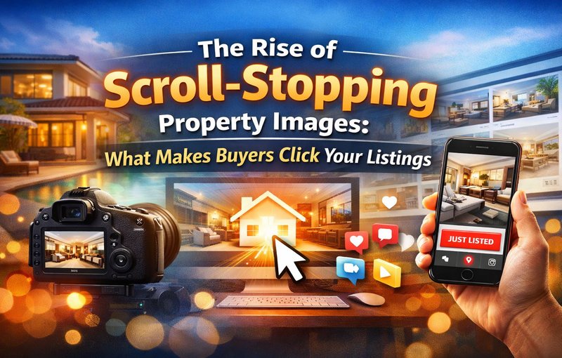 The Rise of Scroll-Stopping Property Images: What Makes Buyers Click Your Listings