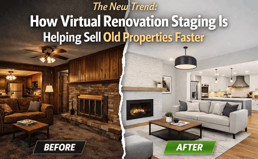 The New Trend: How Virtual Renovation Staging Is Helping Sell Old Properties Faster