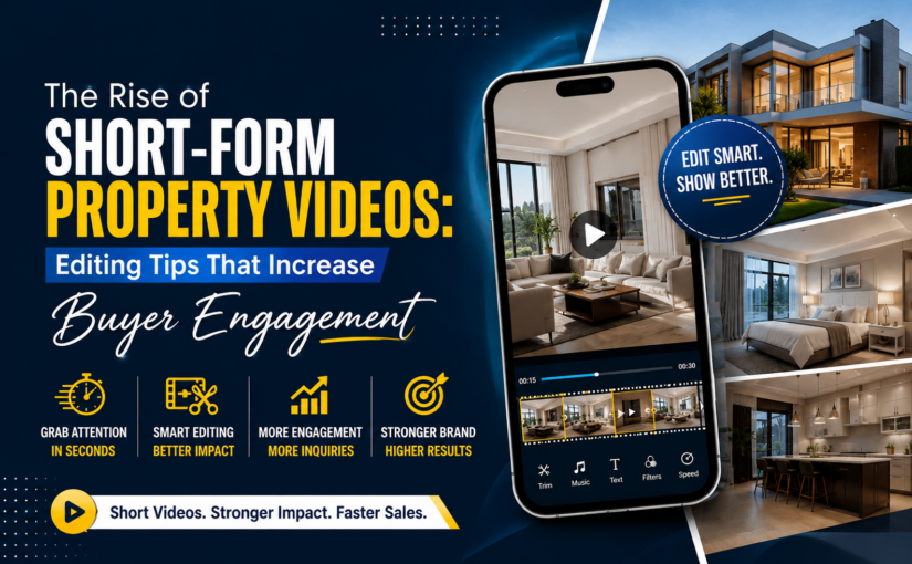 The Rise of Short-Form Property Videos Editing Tips That Increase Buyer Engagement