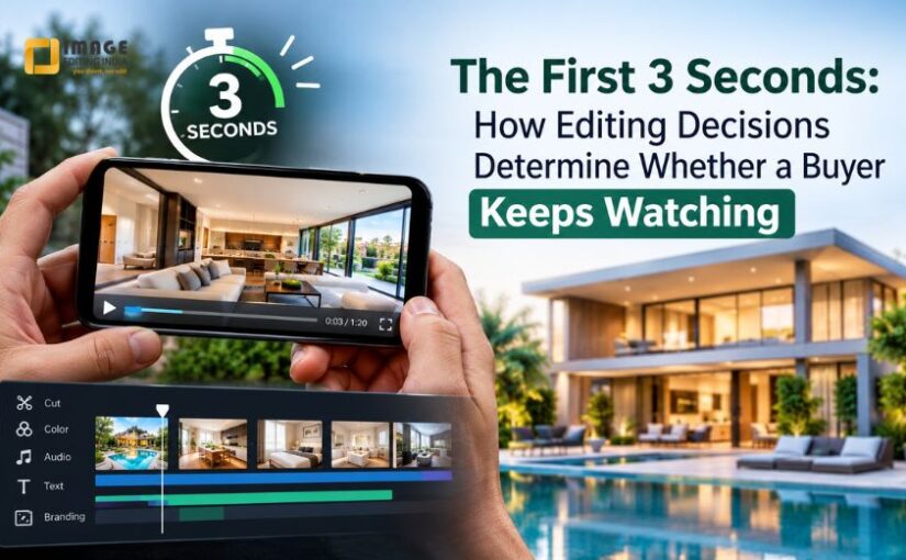 The First 3 Seconds How Editing Decisions Determine Whether a Buyer Keeps Watching